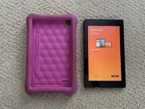 Amazon Fire Tablet + accessory bundle - Picture 1 of 2