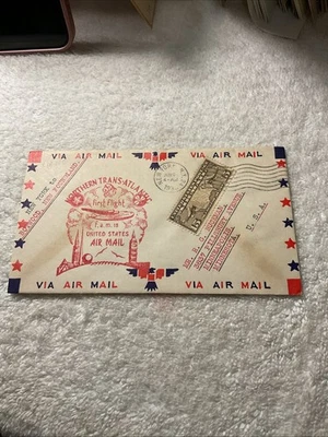 U.S.-1939-1st.FLIGHT TRANS-ATLANTIC FAM.18-N.YORK to BOTWOOD, Newfoundland - Image 1 of 2