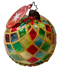 Christopher Radko ORNAMENT Glas Dazzlers 20th Anniversary 2004 Starad Polen - Bild 1 von 5