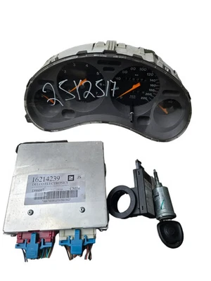 Kit centralina motore Opel Corsa B Tigra A 16214239 JS - Immagine 1 di 4