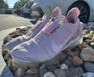 Nike Air VaporMax 2020 Flyknit Pink Running Shoes CT1933-500 Women's Sz 8 - Picture 1 of 8