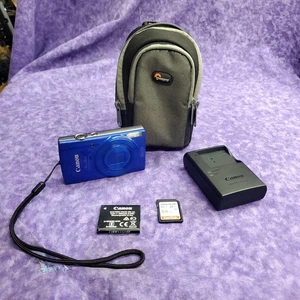 💥TOP💥 CANON POWERSHOT ELPH 190 IS DIGITALKAMERA 20MP WLAN MIT ZUBEHÖR - Bild 1 von 23