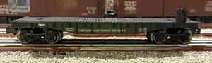 Menards~O Gauge~Chicago And Northwestern Flatcar LN!!!! - Picture 1 of 7