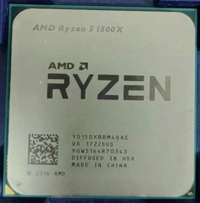 AMD Ryzen 5 1500X AM4 CPU Processor R5 1500X 3.5 GHz Quad Core 8T Desktop 16MB - Image 1 of 2