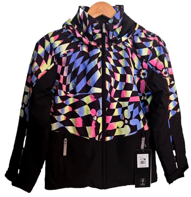 Spyder Conquer Ski Jacket Youth Size 12 Color Multi NWT - Image 1 of 4