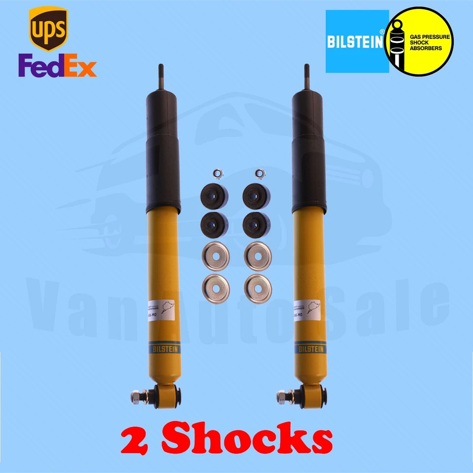 Kit Bilstein 2 amortecedores traseiros B6 HD para 1982-1990 Lincoln Town carro 4WD - Imagem 1 de 4