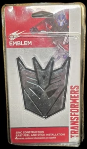 TRANSFORMERS Emblem Decepticon AUTOBOT Head ZINC Construction Licensed BRAND NEW - Bild 1 von 2