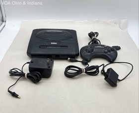 Sega Genesis Model 2 Console MK-1631 Controller Power AC Adapter RF Cable