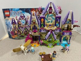 Lego Elves:41078  Skyra&rsquo;s Mysterious Sky Castle - 100% Complete w/MINIFIGS