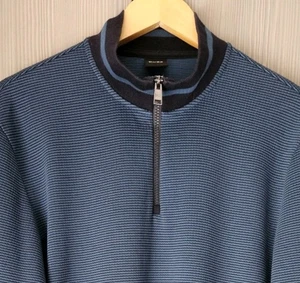 Hugo Boss 1/4 Zip Pullover Large In Immaculate Condition - Picture 1 of 10