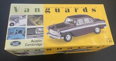 Vanguards 1/43 Scale VA44002 - 1961 Austin Cambridge - Maroon/Grey - Image 1 of 4