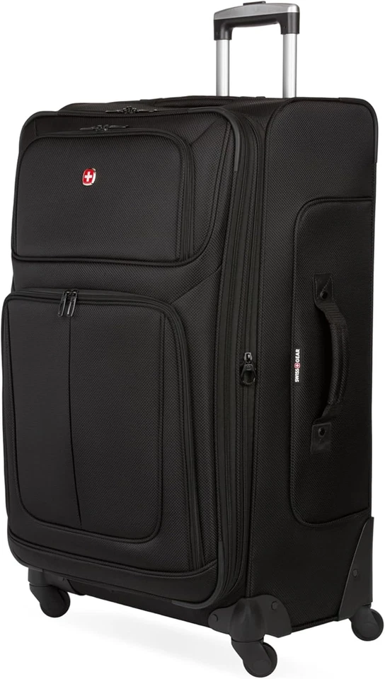 SWISSGEAR Sa6283 29-inch Expandable Spinner Suitcase Luggage 6283202181 Black