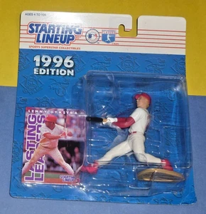 1996 LENNY DYKSTRA Philadelphia Phillies #4 final Starting Lineup - Picture 1 of 3