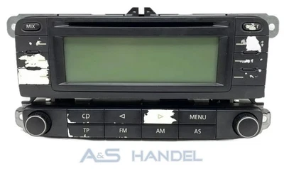 Original Volkswagen Golf 5 Touran Radio Autoradio DVD Player 1K0035186D - Bild 1 von 4