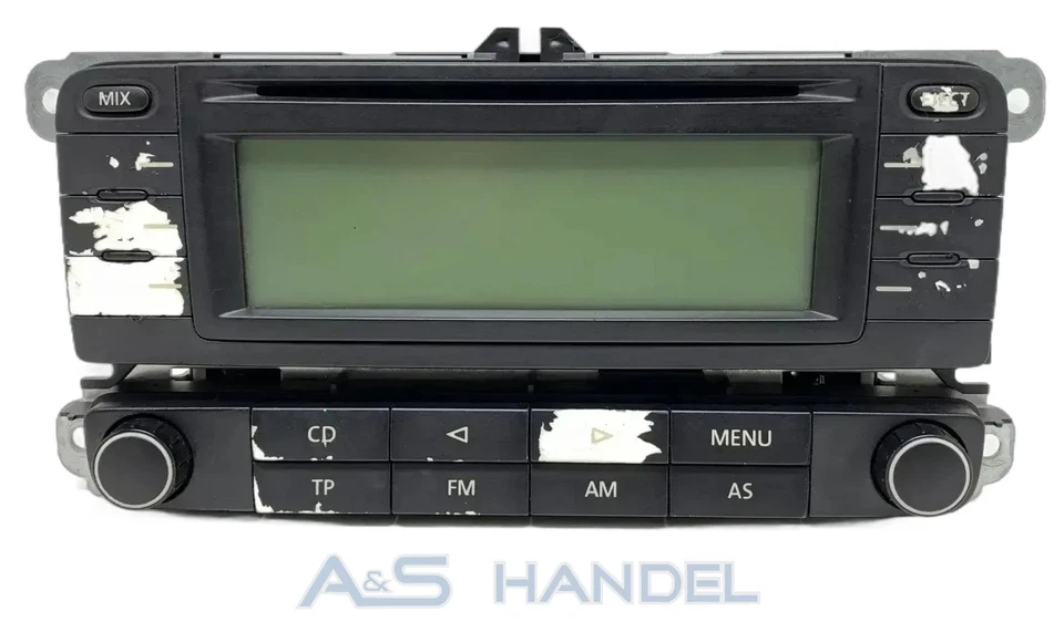 Original Volkswagen Golf 5 Touran Radio Autoradio DVD Player 1K0035186D - Bild 1 von 4