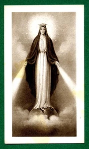 SANTINO ANTICO  Madonna IMMACOLATA CONCEZIONE'  IMAGE PIEUSE - HOLY CARD SANTINI - Imagen 1 de 1