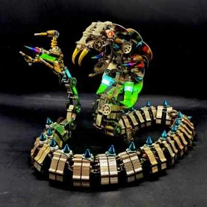 1000+ PIEZAS HÁGALO USTED MISMO Metal King Cobra Serpiente de Cascabel Kit Mecánico 3D Puzzle Serpiente Modelos - Imagen 1 de 6
