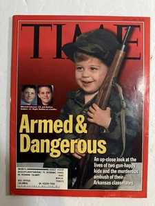 Time Magazine April 6, 1998 Armed & Dangerous M301 - Foto 1 di 2
