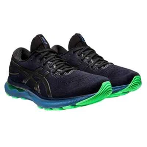 Asics Gel Nimbus 24 in Black Gunmetal, Size 12 - Picture 1 of 1
