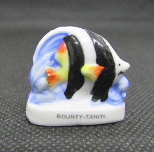 Fève Série les Poissons " Le Bounty Tahiti " Fish #G56 - Foto 1 di 2