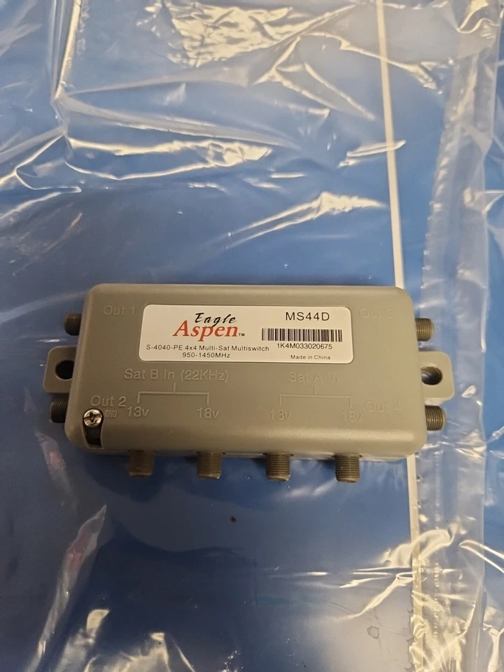 Eagle Aspen S-4040-PE 4x4 Satellite Signal Mulitswitch MS44D - Image 1 of 4