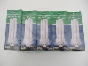 5 X BELL  CFL 18W 4 PIN BLT GX24q-2.  COOL WHITE 4000K. - Picture 1 of 4