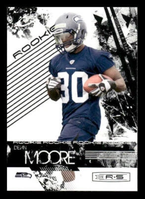 2009 Donruss Rookies & Stars #146 Devin Moore Rookie /999 Seattle Seahawks - Image 1 of 2