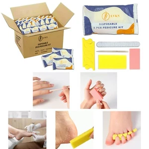 Disposable Pedicure Kit 5-in-1 For Pedicure and Manicure 400 counts - Picture 1 of 7