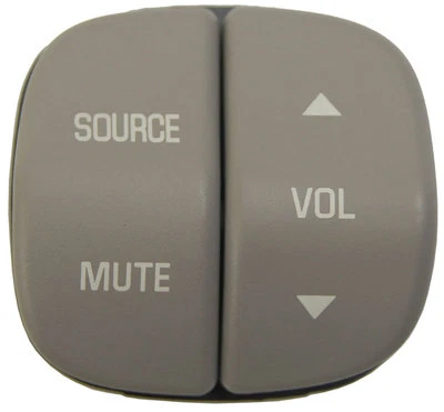 Interruptor de control de audio Buick Rendevous 2002-2004 gris derecho nuevo OEM 12451284 01999350 Foto 1 de 4