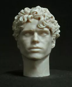 Scultura testa in resina personalizzata # ROBB STARK ""GAME OF THRONES"" scala 1/6 - Foto 1 di 3