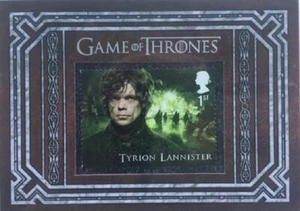 Tarjeta de sello postal S3 de Tyrion Lannister de Game of Thrones Inflexions - Imagen 1 de 1