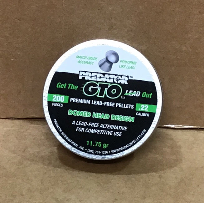 Predator GTO Domed .22 Cal 150ct Airgun Pellets
