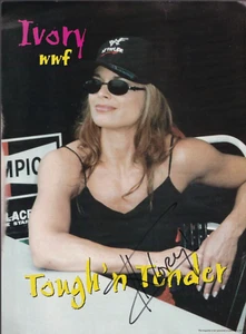 Lisa Moretti as IVORY REAL hand SIGNED SEXY Photo #1 COA Autographed WWE WWF - Picture 1 of 2