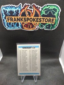 1992 Donruss #476 Checklist 397-477