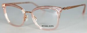 MICHAEL KORS MK3032 Coconut Grove 3417 Light Pink Womens Eyeglasses 51-19-140