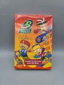 Rocket Power 32 Valentines Card 8 Designs 2002 Nickelodeon Sealed - Picture 1 of 10