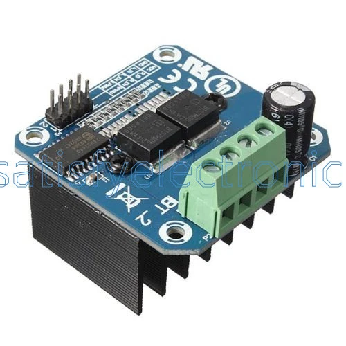 Double BTS7960B DC 43A Stepper Motor Driver H-Bridge PWM For Arduino