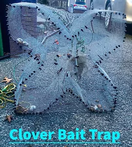 XL Fishing Bait Trap- Minnows, Sunfish, Pinfish, Perch,Crawfish, Shrimp, Crabs! - Picture 1 of 12