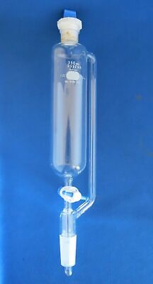Pyrex 250mL Addition Funnel W/ Pressure Equalizing Arm #6389-250 • 31.96$