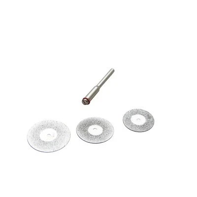 MARKENLOS 3-tlg Diamant Trennscheiben-Set 19/22/25mm für Minischleifer Dremel Combi-Tools