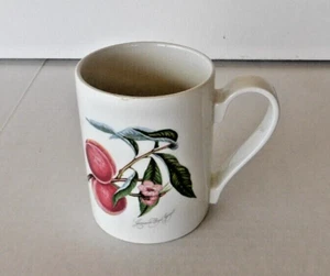 Portmerion POMONA Grimswood Royal George Peach BECHER gerade Seite England neuwertig - Bild 1 von 6