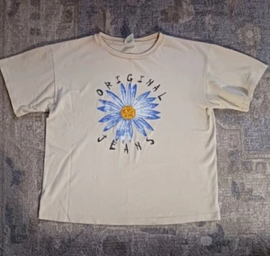 VTG Levi's Women's Single Stitch T Shirt Sz S/M Daisy Made in the USA 90s  - Picture 1 of 9