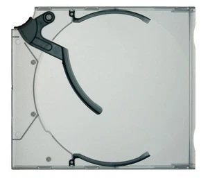 2 x CD DVD Slimline Ejector Cases for 1 Disc with Black Tirgger - Bild 1 von 4