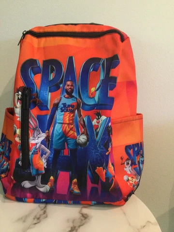 Space  Jam Lebron James book Bag Cover