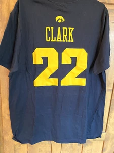NWOT Nike Iowa Hawkeyes Shirt Women's XL Black Short Sleeve Tee Caitlyn Clark Z5 - Picture 1 of 4