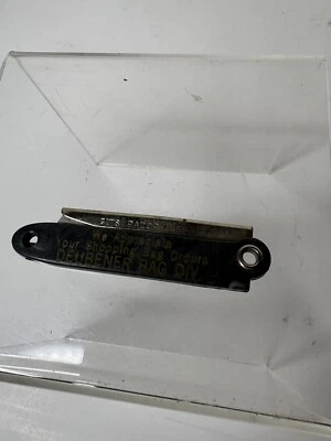 Vintage Gits Razor Nife Deubener Bag Division Advertisement Made In USA - Image 1 of 4