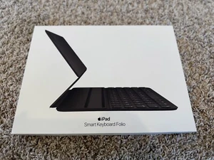 Apple iPad Smart Keyboard Folio for iPad Air 4/5, Pro 1/2/3 Generation Black - Photo 1/6