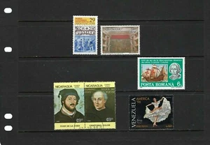 COLUMBUS.-EE.UU. -COLOMBIA.- RUMANIA.- NICARAGUA.- SERIE AMÉRICA {1 VENEZUELA} - Imagen 1 de 1