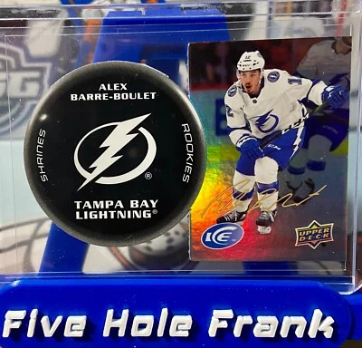 2021-22 Upper Deck Ice Alex Barre-Boulet Shrines Rookie #SH-53 - Image 1 of 3