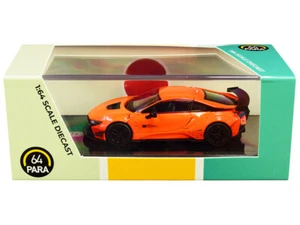 BMW i8 Liberty Walk Orange 1/64 Diecast Model Car by Paragon - Picture 1 of 1